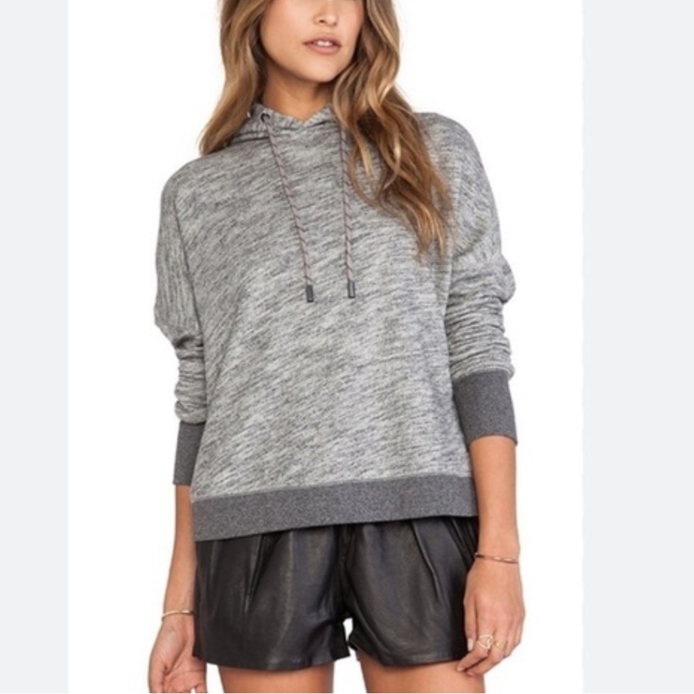 Rag & Bone/JEAN Heather Gray Hoodie (Rare Find) Size M